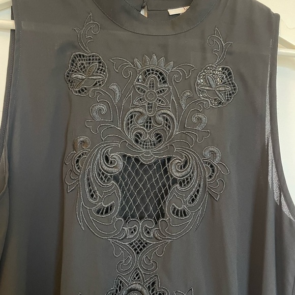 Bar III High Low Black Tunic - Picture 5 of 10